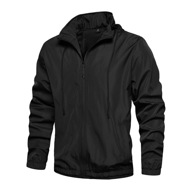 Men Fashion Windbreaker Bomber Jacket