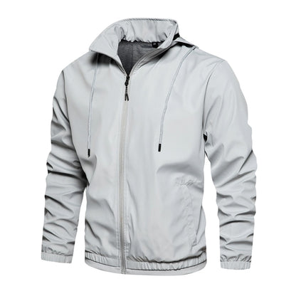 Men Fashion Windbreaker Bomber Jacket