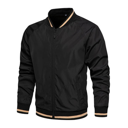 Men Fashion Windbreaker Bomber Jacket