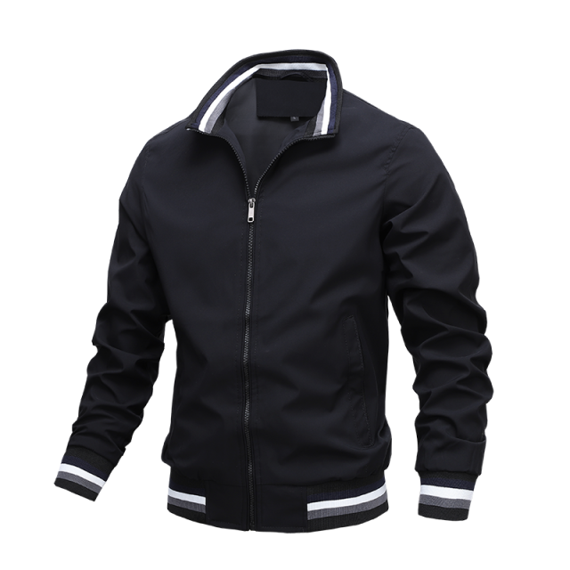 Men Fashion Windbreaker Bomber Jacket
