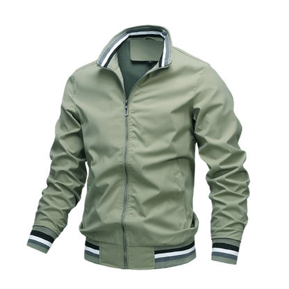 Men Fashion Windbreaker Bomber Jacket