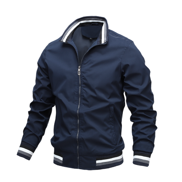 Men Fashion Windbreaker Bomber Jacket