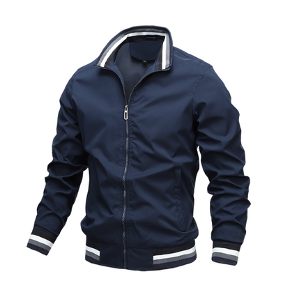 Men Fashion Windbreaker Bomber Jacket