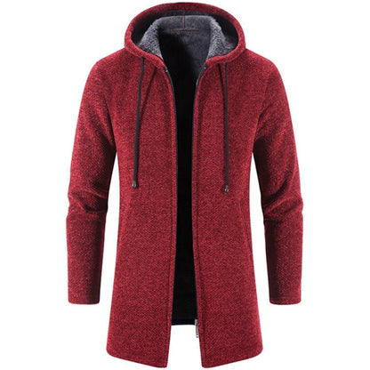 Men Warm Sweater Coat