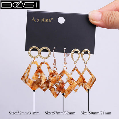 Women Fashion Drop Set Earrings