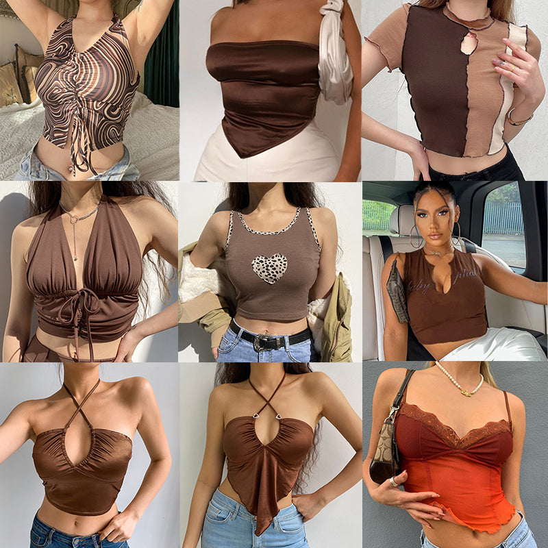 Women Sexy Crop Tops