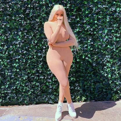 Women Knitted Sexy Bodycon Jumpsuit