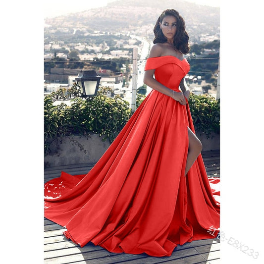 Women Elegant Party Evening Maxi Dress