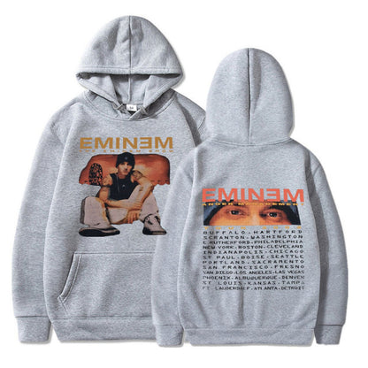 Eminem Tour 2002 Vintage  Long Sleeve Unisex Pullover Hoodie