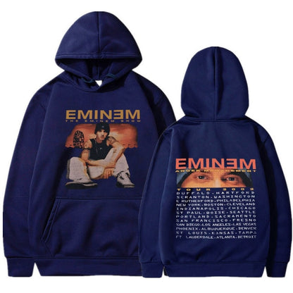 Eminem Tour 2002 Vintage  Long Sleeve Unisex Pullover Hoodie