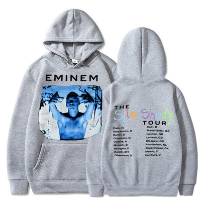Eminem Tour 2002 Vintage  Long Sleeve Unisex Pullover Hoodie