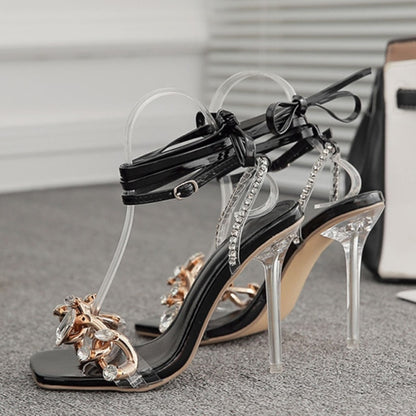 Women Diamonds Style High Heels