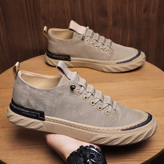 Men Casual Slip-On Canvas Shoes