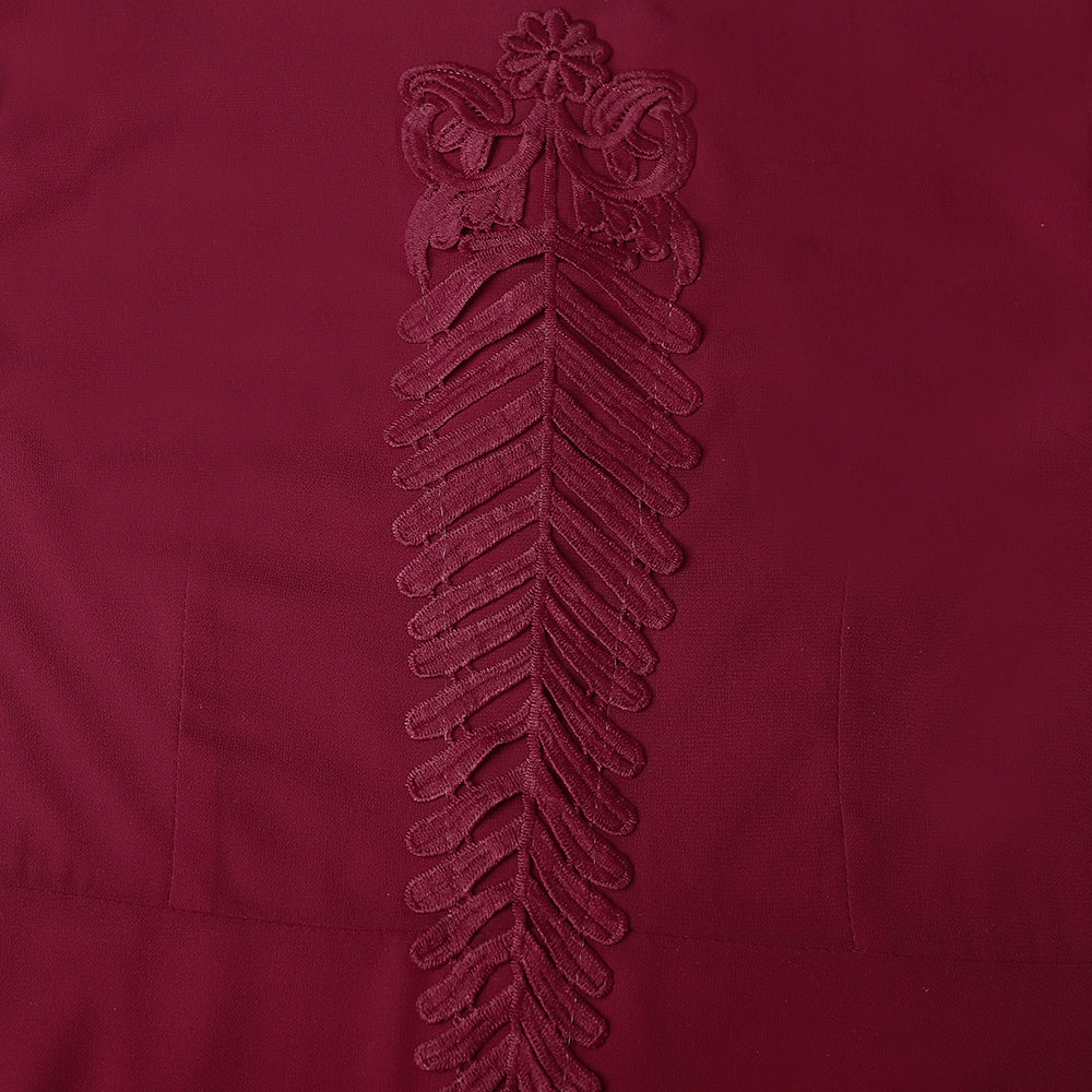 Women Long Sleeve Kaftan Maxi Robe