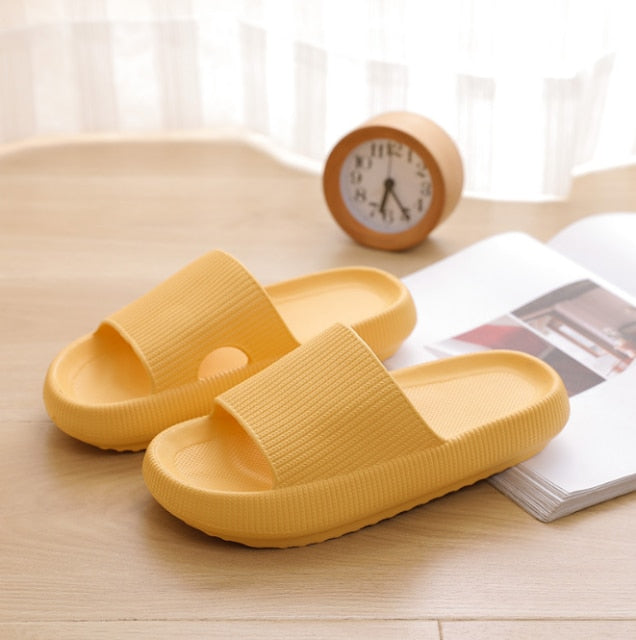 Women Thick Platform Fashion Soft Sole Non Slip Slides