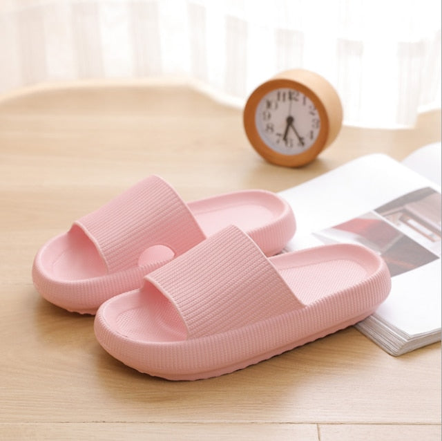 Women Thick Platform Fashion Soft Sole Non Slip Slides