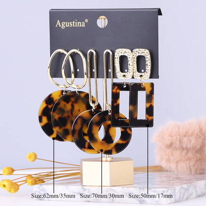 Women Fashion Drop Set Earrings