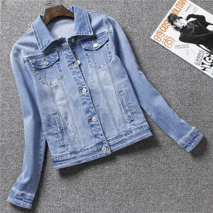 Women Denim Loose Casual Jacket Plus Size 5XL