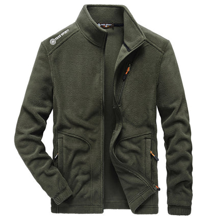 Men Fleece Hiking Jacket