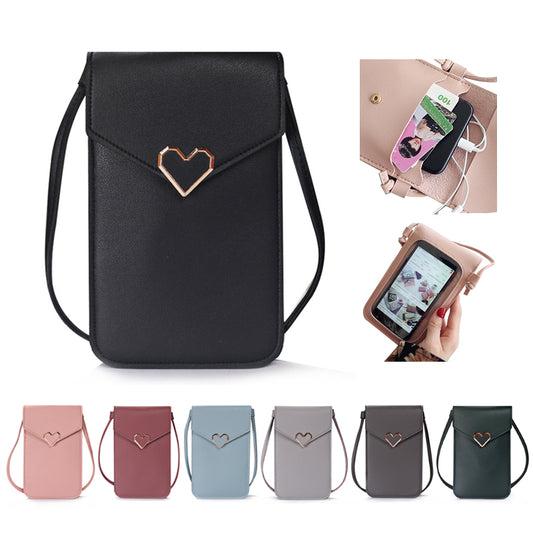 Women Touch Screen Cell Phone Crossbody Bags