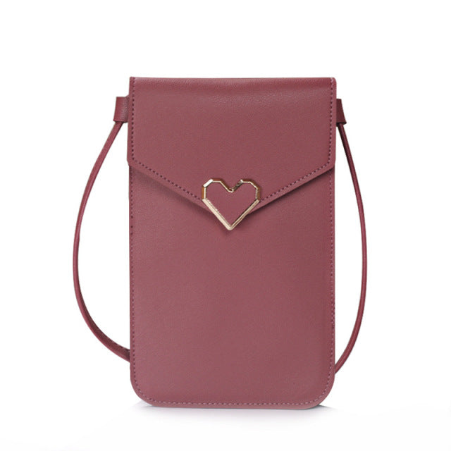 Women Touch Screen Cell Phone Crossbody Bags