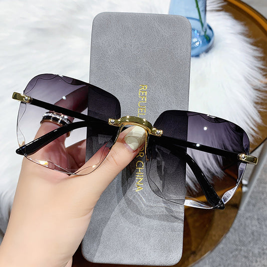 Classic Vintage Square Gradient Sunglasses
