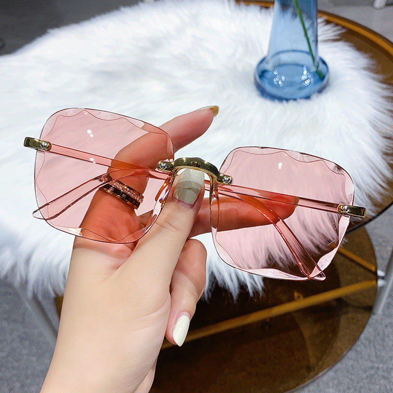 Classic Vintage Square Gradient Sunglasses