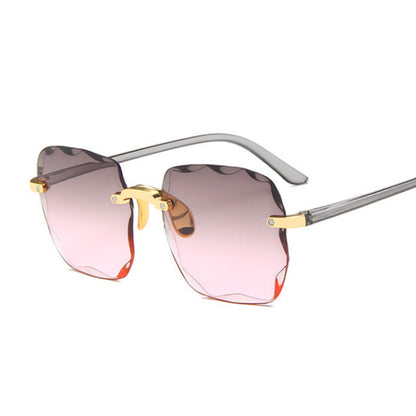 Classic Vintage Square Gradient Sunglasses