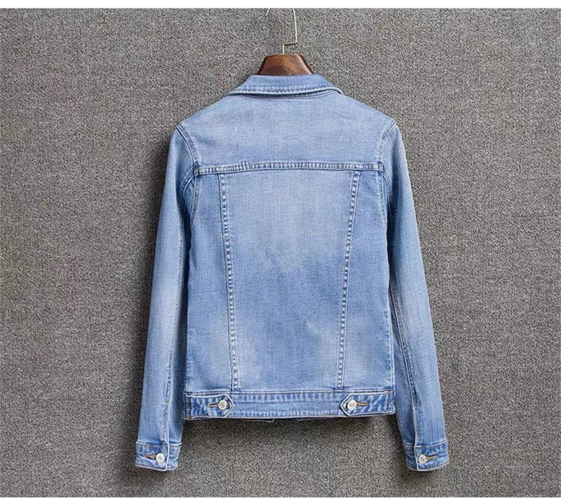 Women Denim Loose Casual Jacket Plus Size 5XL