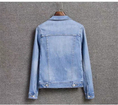 Women Denim Loose Casual Jacket Plus Size 5XL