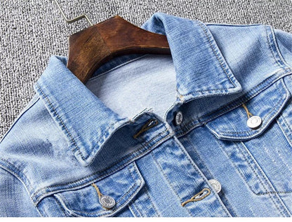 Women Denim Loose Casual Jacket Plus Size 5XL