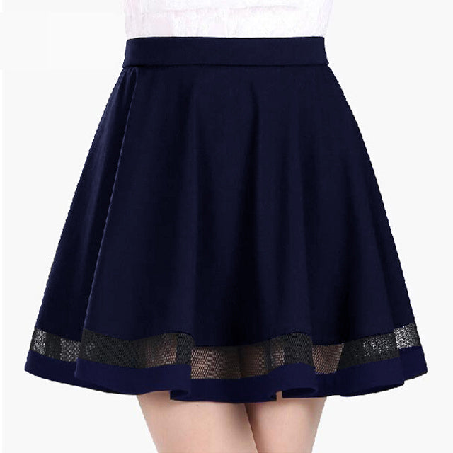 Summer Women Fashion Elastic Mini Skirt