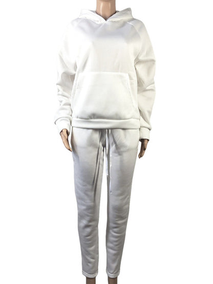 Women Diamonds 2 Piece Oversize Hoodie Joggers Set