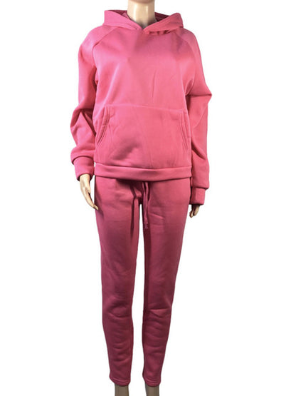 Women Diamonds 2 Piece Oversize Hoodie Joggers Set