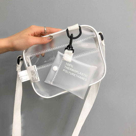 Women Transparent Clear Crossbody Bags