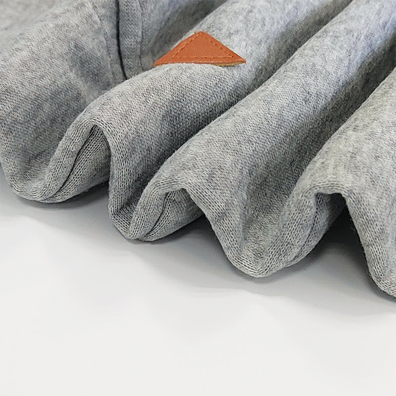 Women Knee-Length Hooded Long Sleeve Dress