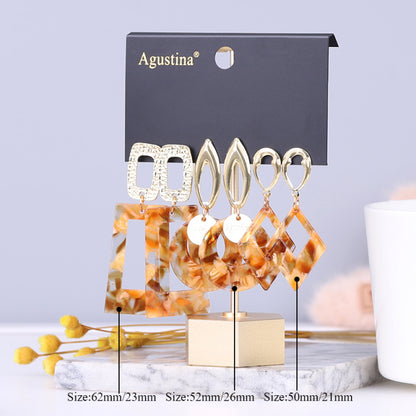 Women Fashion Drop Set Earrings