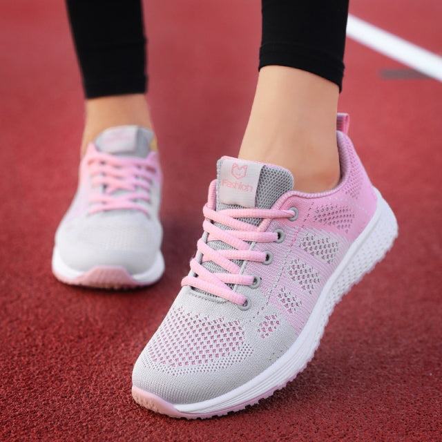 Women Summer Casual Sport Mesh Light Breathable Sneakers 35-42( 4-11