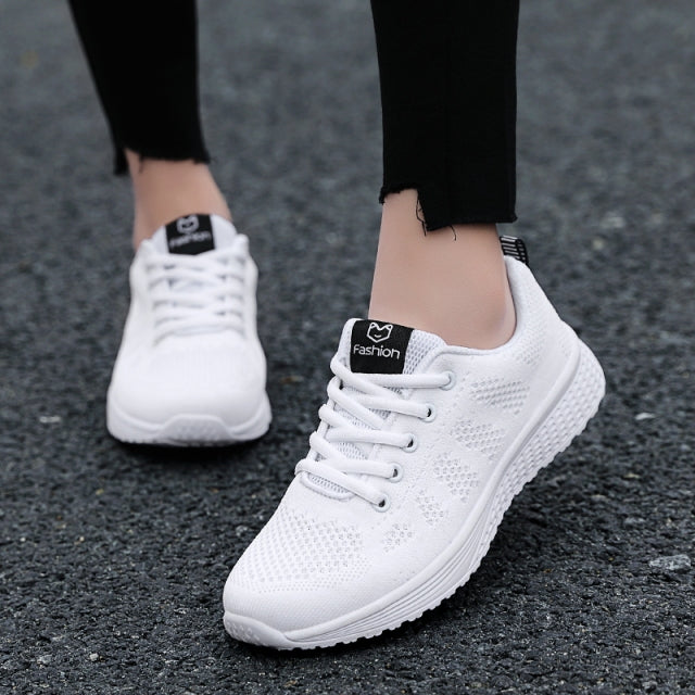 Women Summer Casual Sport Mesh Light Breathable Sneakers 35-42( 4-11