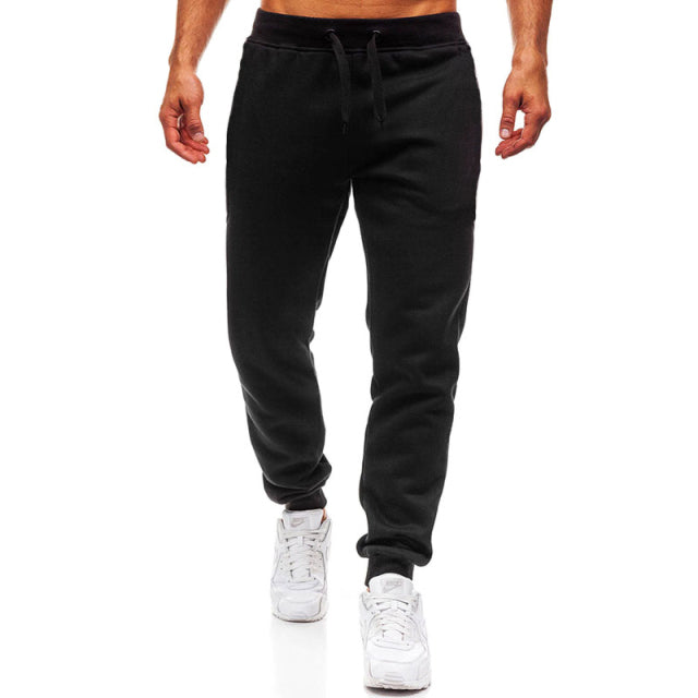 Men Hoodies+Joggers Running Sports Wear Set
