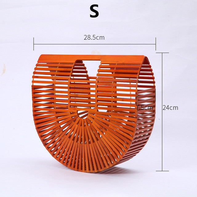 Women Elegant Weave Tote Handbag