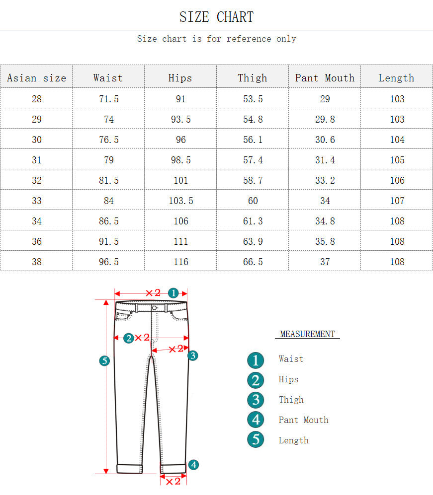 Men Skinny Fashion Casual Cotton Slim Pants